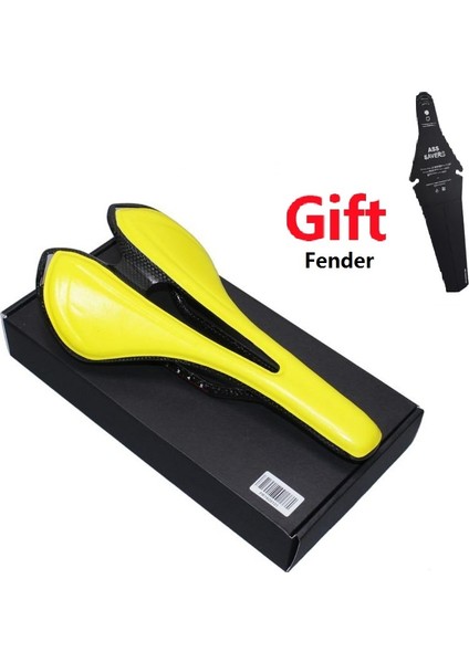Sarı Stil Yansımasız 3k Tam Karbon Fiber Bisiklet Koltuğu Yol Mtb Bisiklet Karbon Koltuk Mat Parlak Bisiklet Yastık 270* Bisiklet Parçaları (Yurt Dışından)