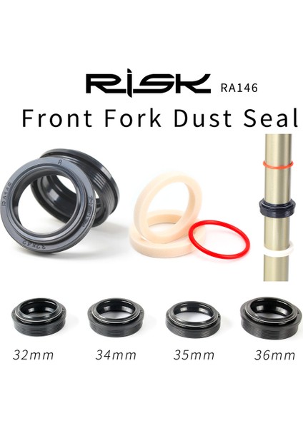 RA146-35MM Tarzı Dağ Bisikleti Ön Çatal Toz Conta Onarım Parçaları Seti Tb Bisiklet Yağ Keçeleri Süspansiyon Halkası Yağ Süngeri Onarım Aracı Xcr Için (Yurt Dışından) fiyatları