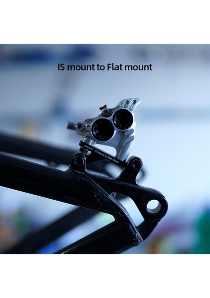 F Ila P 160 1 Set Stili Zrace Bisiklet Disk Fren Adaptörü Post Is'ten Düz Montaj +20MM Bisiklet Fren Kaliper Adaptörü Flatmount Postmount Adaptör mm (Yurt Dışından)