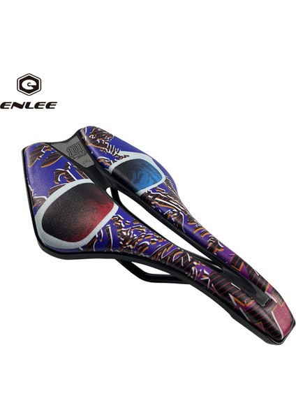 D Tarzı Enlee Bisiklet Yarışı Koltuğu Mtb Yol Bisikleti Ultrahafif Sele 230G Hollow Ergonomik Tasarım Cr-Mo Koltuk Rayı Bisiklet Koltuğu (Yurt Dışından)