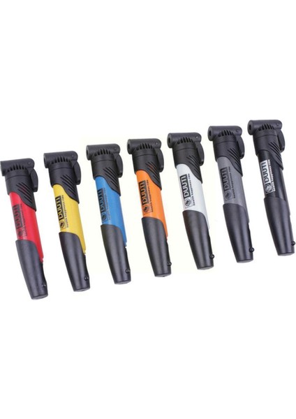 E Tarzı Mini Taşınabilir Çok Fonksiyonlu Bisiklet Lastik Hava Pompası Mtb Yüksek Dayanıklı Plastik Bisiklet Pompası Lastik Hava Doldurma Topu Ağzı M8D0 (Yurt Dışından)