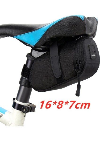 D01 16X8X7CM Stili Naylon Bisiklet Koltuk Çantası Su Geçirmez Mtb Dağ Yol Bisikleti Koltuk Saklama Arka Araç Çantası Koltuk Bisiklet Aksesuarları (Yurt Dışından)