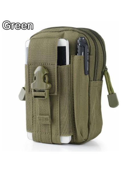 Yeşil Stil Molle Edc Kılıfı Yararlı Gadget Kılıfı Açık Sporlar Çok Fonksiyonlu Taktik Askılı Edc Çantalar Bel Çantası Seyahat (Yurt Dışından)