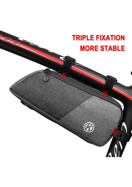 Gösterildiği Gibi Stil Bisiklet Çantası Çerçeve Ön Üst Tüp Çantaları Büyük Kapasiteli Su Geçirmez Mtb Yol Bisikleti Yansıtıcı Üçgen Kılıf Telefon Kılıfı Bisiklet Aksesuarları (Yurt Dışından) fırsatları