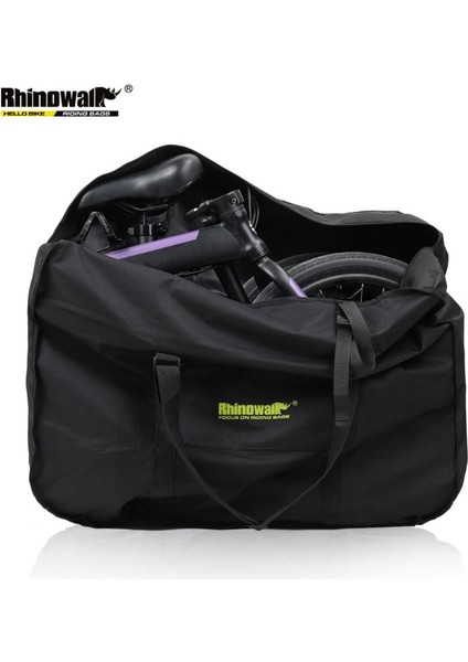 No.20 Tarzı Rhinowalk Katlanabilir Bisiklet Taşıma Çantası Taşınabilir Bisiklet Taşıma Çantası Seyahat Bisiklet Aksesuarı (Yurt Dışından)