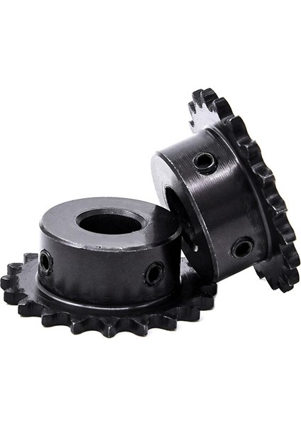 6mm Tarzı 1 Adet Bisiklet Zincir Dişli 45# Çelik 10 Dişli Endüstriyel Pinyon Tekerleği Üst Tel Deliği ile (Yurt Dışından)