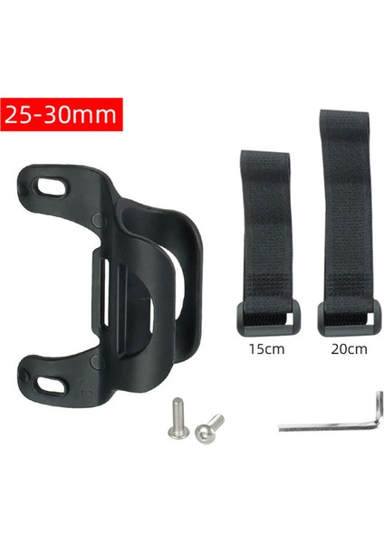 C Tarzı Bisiklet Pompa Tutucu 30G Yedek Tutma Klipsleri Aşınmaya Dayanıklı Aksesuarlar Bisiklet Şase Klipsi Inflator Braketi (Yurt Dışından)