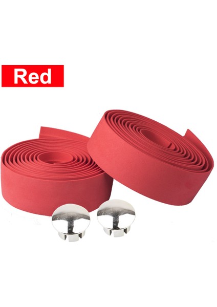Kırmızı Stil 1 Çift Kaymaz Bisiklet Nefes Alabilir Kolu Kemer Şok Emici Mtb Dağ Yol Bisikleti Kolu Bandı Bisiklet Aksesuarları (Yurt Dışından)