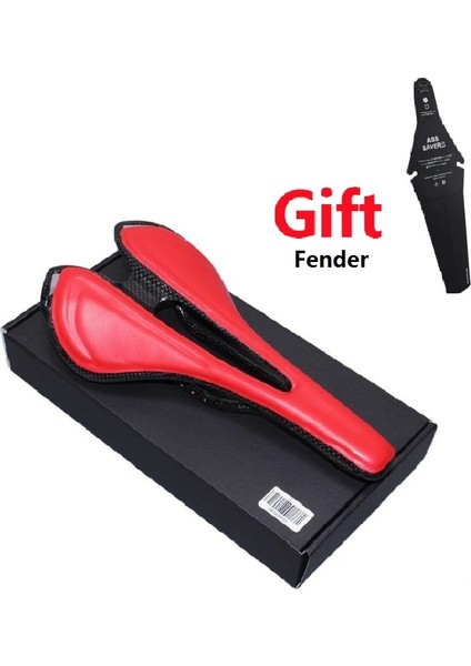 Kırmızı Stil Yansımasız 3k Tam Karbon Fiber Bisiklet Koltuğu Yol Mtb Bisiklet Karbon Koltuk Mat Parlak Bisiklet Yastık 270* Bisiklet Parçaları (Yurt Dışından)