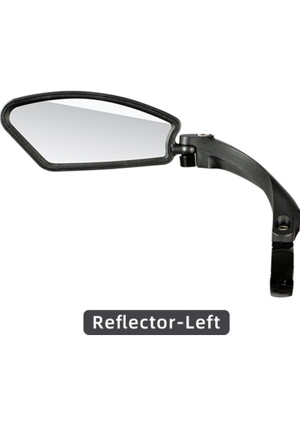 Reflektör Sol Stili Bisiklet Geniş Açılı Arka Reflektör Ayarlanabilir Sol Scooter E Bisiklet Ayna Bisiklet Direksiyon Arka Görüş Aynası Mieflector (Yurt Dışından)