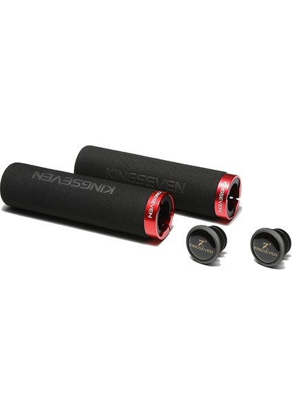 Kırmızı1 Tarzı Kıngseven Bisiklet Sapları Ultra Hafif Sünger Pürüzsüz Sürüş Direksiyon Mtb Kaymaz Saplar Kürk Bisiklet Parçaları Aksesuarları Hito (Yurt Dışından) indirimleri