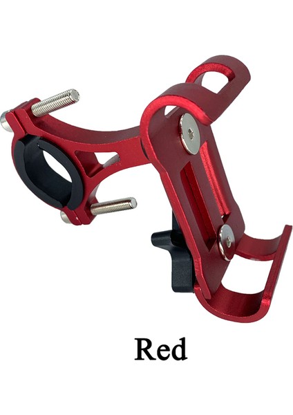 Kırmızı Döndürülebilir Stil Metal Motosiklet Telefon Tutucu Alüminyum Alaşımlı Kaymaz Braket Gps Klips Universal Bisiklet Telefon Standı Tüm Akıllı Telefonlar Için (Yurt Dışından)