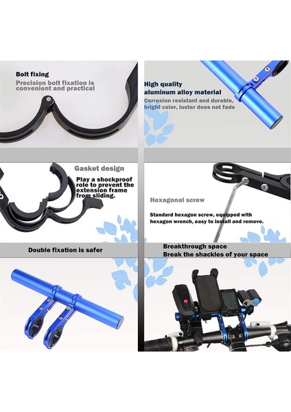 10CM F Tarzı Bisiklet Direksiyon Uzatma Işık Tutucu Tutamak Uzatma Boynuz Yükseltici Adaptör Uzatma Alaşım Fiber Stand (Yurt Dışından) fırsatları