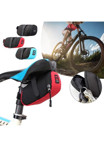 D02 16X8X7CM Tarzı Naylon Bisiklet Koltuk Çantası Su Geçirmez Mtb Dağ Yol Bisikleti Koltuk Saklama Arka Araç Çantası Koltuk Bisiklet Aksesuarları (Yurt Dışından) indirimleri