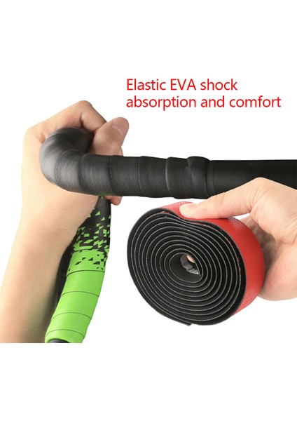 Yeşil Stil Yol Bisikleti Direksiyon Bandı Sap Kayışı Anti-Kayma Şok Emme Bisiklet Onarım Kayışı Profesyonel Bisiklet Direksiyon Bandı Sargısı (Yurt Dışından) fiyatları