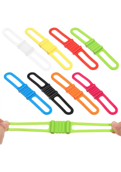 No.1 Stili Yeni Silikon Bağlantı Elemanı Bisiklet Tamir Fener Telefon Tutucu Döngü El Feneri Tutucu Işık Kayışı Elastik Bant Bağ Bisiklet Bisiklet Aksesuarı (Yurt Dışından) modelleri