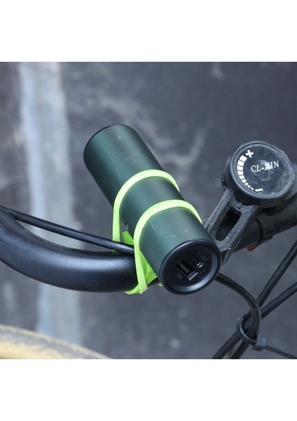 No.1 Stili Yeni Silikon Bağlantı Elemanı Bisiklet Tamir Fener Telefon Tutucu Döngü El Feneri Tutucu Işık Kayışı Elastik Bant Bağ Bisiklet Bisiklet Aksesuarı (Yurt Dışından) fırsatları