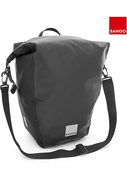 142096 10L 1pc Stili Bisiklet Yağmur Geçirmez Bagaj Taşıyıcı Çanta 1 Adet L Rulo Üstü Ayarlanabilir Kapanış Bisiklet Arka Bagaj Tulumu Pannier W Omuz Askısı (Yurt Dışından)