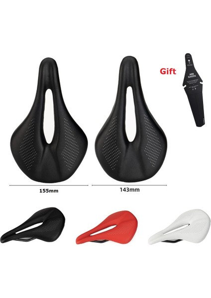 Kırmızı 245 x 155 mm Stili No Logo Tam Karbon Koltuk Mtb Yol Bisiklet Koltuğu Süper Hafif Deri Karbon Yastıklı Bisiklet Koltuğu (Yurt Dışından)