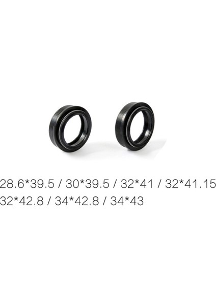 32X42,8 mm Tarzı 2 Adet Bisiklet Fork Toz Contası Toz Sızdırmazlık Yağ Contası Ayarı Mtb Bisiklet Yol Bisikleti Onarım Parçaları Bisiklet Aksesuarı (Yurt Dışından)