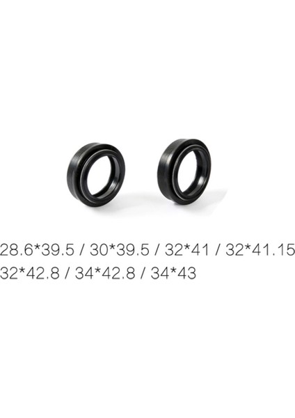 32X42,8 mm Tarzı 2 Adet Bisiklet Fork Toz Contası Toz Sızdırmazlık Yağ Contası Ayarı Mtb Bisiklet Yol Bisikleti Onarım Parçaları Bisiklet Aksesuarı (Yurt Dışından)