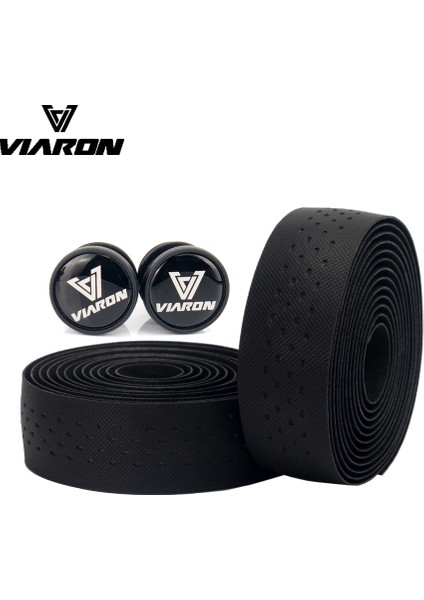 Siyah Tam Stil Goldıx Yol Bisikleti Kaymaz Bisiklet Direksiyon Bandı Pu Eva Şok Emici Yol Bisikleti Titreşim Önleyici Sarma Bisiklet Direksiyonu (Yurt Dışından)