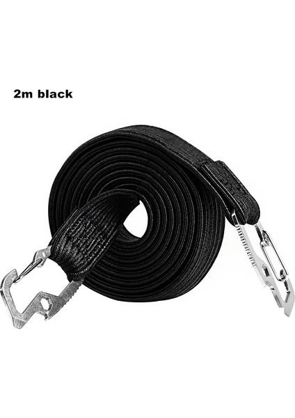 2m Mavi Tarzı Bisiklet Direksiyon Bandı Elektrikli Bisiklet Bisiklet Kayışları Bağlama Ipi Motosiklet Kanca Ekspres Kargo Kayışları Elastik Bagaj Ipi (Yurt Dışından) fırsatları