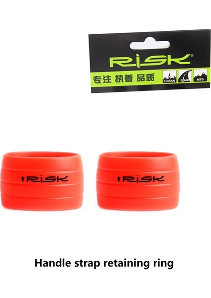 Kırmızı Stil Kaymaz Bisiklet Direksiyon Bandı Fişi Sabit Halka Yol Bisiklet Vites Kolu Koruma Kapağı Kaymaz Bisiklet Aksesuarı (Yurt Dışından)