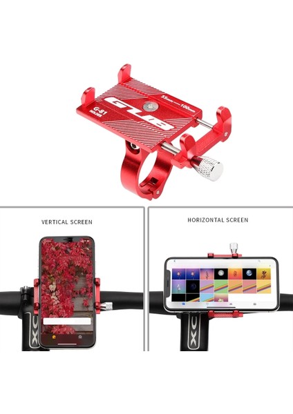 Siyah G81 Stili Gub G81 G-81 Alüminyum Bisiklet Telefon Tutucu Akıllı Telefon Ayarlanabilir Desteği Gps Bisiklet Telefon Standı Montaj Braketi (Yurt Dışından) indirimleri