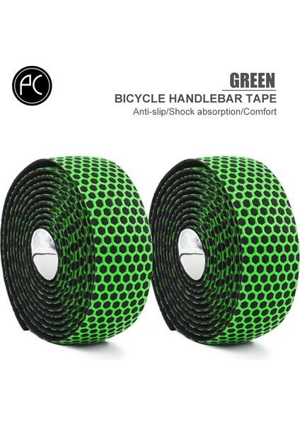 B Stili Yeşil Stil Yol Bisikleti Pu Deri Delikli Kemer Nefes Alabilir Yumuşak Bisiklet Kolu Bandı Mtb Sabit Vites Kemer - Bisiklet Direksiyon Bandı (Yurt Dışından)