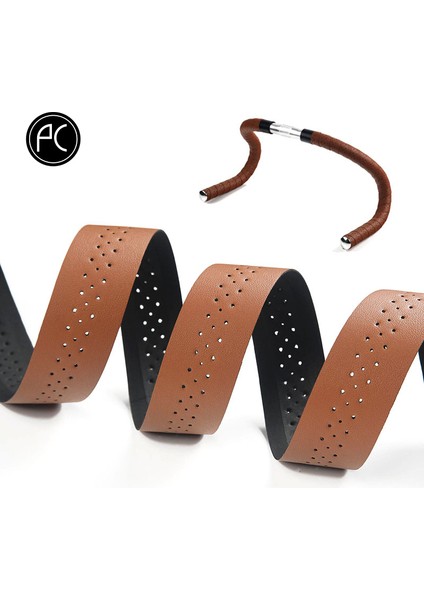 B Stili Yeşil Stil Yol Bisikleti Pu Deri Delikli Kemer Nefes Alabilir Yumuşak Bisiklet Kolu Bandı Mtb Sabit Vites Kemer - Bisiklet Direksiyon Bandı (Yurt Dışından) fiyatları