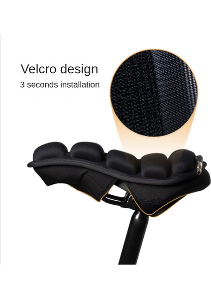 1.0 Turuncu M Stili Bisiklet Sele 3D Yumuşak Bisiklet Koltuk Kılıfı Mtb Dağ Bisikleti Kalınlaştırılmış Şişirilebilir Hava Pedalı Bisiklet Yolculuk Nefes Alabilen Yastık 3 Renk (Yurt Dışından) fırsatları