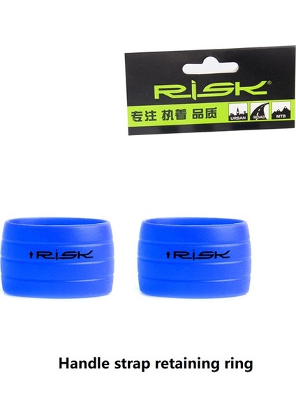 Mavi Stil Kaymaz Bisiklet Direksiyon Bandı Fişi Sabit Halka Yol Bisiklet Vites Kolu Koruma Kapağı Kaymaz Bisiklet Aksesuarı (Yurt Dışından)