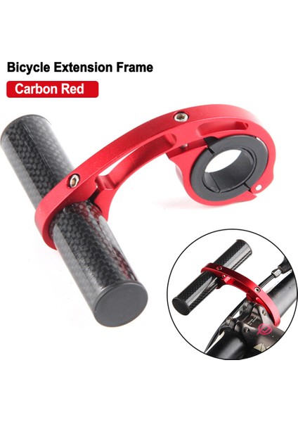 Kırmızı 10CM Stili Bisiklet Direksiyon Uzatma Braketi Elektrikli Scooter Bisiklet Farı Montaj Barı Bilgisayar Tutucu Lamba Destek Rafı Yeni (Yurt Dışından)