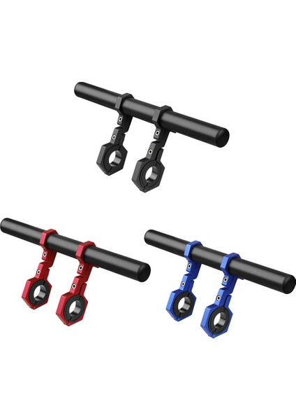 Kırmızı 10CM Stili Bisiklet Direksiyon Uzatma Braketi Elektrikli Scooter Bisiklet Farı Montaj Barı Bilgisayar Tutucu Lamba Destek Rafı Yeni (Yurt Dışından) fırsatları