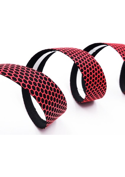 Kırmızı Stil Motsuv Yol Bisikleti Direksiyon Askısı Balpeteği Desenli Kaymaz Kablo Bağı Microx+Eva Bisiklet Sarma Askısı (Yurt Dışından) modelleri