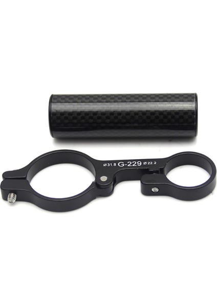 Gub 3k Karbon Fiber Bisiklet Direksiyon Uzatma Boru Montajı Bisiklet Bisiklet Far Braketi Lamba El Feneri Tutucu (Yurt Dışından) fırsatları