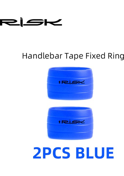 RA137-MAVİ Tarzı 2 Adet Risk Silikon Bisiklet Direksiyon Bandı Fişi Sabit Halka Yol Bisikleti Vites Kolu Koruma Kapak Kaymaz Bisiklet Aksesuarları (Yurt Dışından)