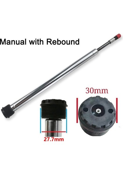 Omuz 30MM Tarzı 1 Adet Bisiklet Bisiklet Ön Çatal Yaylı Indirme Kartuşu Yağ Pompası Omuz Hattı Kontrolü Bisiklet Aksesuarları (Yurt Dışından)