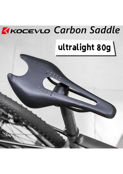 140MM Tarzı Süper Hafif Tam Karbon Dağ Bisikleti Koltuğu Yol Bisikleti Koltuğu Mtb Karbon Koltuklar Koltuk Süper-Hafif Minder Mat 80G+-3G (Yurt Dışından) modelleri