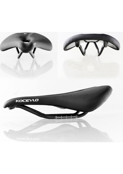 Siyah 155MM Tarzı Kocevlo Karbon Sele Yol Mtb Bisiklet Sele Erkek Bisiklet Sürüşü Için Konfor Yarış Koltuğu 240*MM (Yurt Dışından)