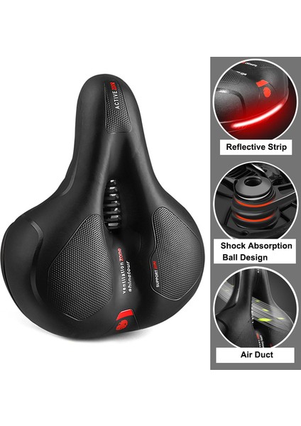 Ss-01-Mavi Tarzı Hollow Nefes Alabilen Bisiklet Koltuğu Erkek Kadın Mtb Yol Bisikleti Koltuğu Şok Emici Rahat Büyük Kalça Bisiklet Koltuğu Güvenlik Uyarısı (Yurt Dışından) fiyatları