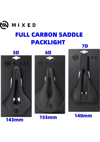 7d 140MM Stil Karışık Karbon Koltuk Tam Karbon Fiber Ultrahafif Koltuk Yol Bisikleti Mtb Dağ Bisikleti Için (Yurt Dışından) fırsatları