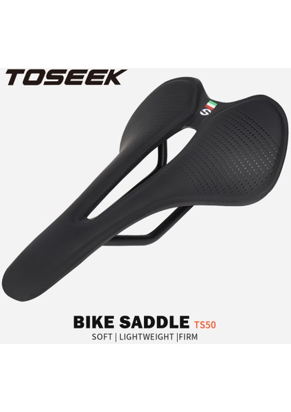 Siyah-Sarı Tarzı Toseek Bisiklet Koltuk Yastığı Hafif Yol Mtb Sele Rahat Nefes Alan Bisiklet Koltuğu Uzun Mesafe Bisiklet Için (Yurt Dışından)