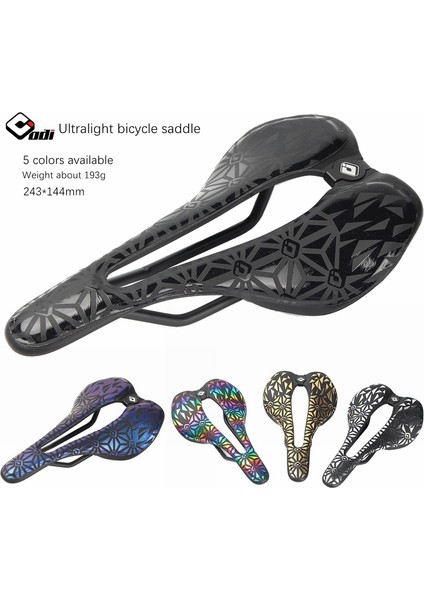 Siyah Renkli Tarz Odı Bisiklet Sele Boş Nefes Alabilen Ultra Hafif Pu Deri Ergonomik Yol Dağ Yarış Sele Reflektörlü (Yurt Dışından) fırsatları