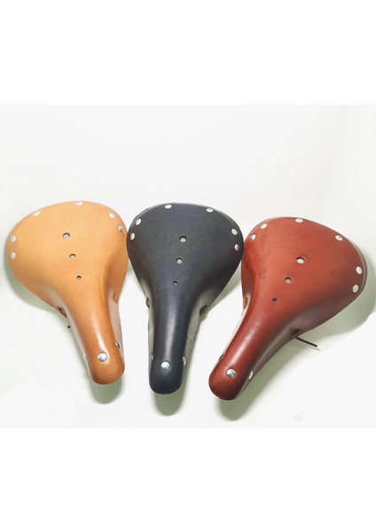 G98-B Yeşil Tarzı G98 Retro Vintage Bisiklet Sele Saf Inek Derisi El Yapımı Spor Bisiklet Koltuğu Çeşitli Stillerde Mevcuttur (Yurt Dışından)