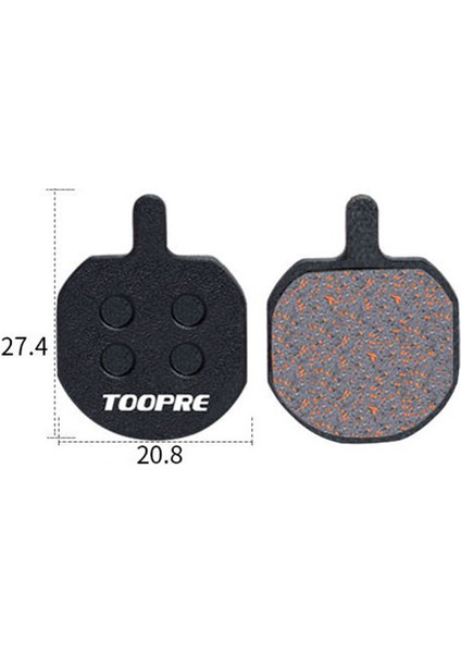 Tp 04B Stili 2 Adet Disk Fren Balataları Mtb Dağ Bisikleti Bakır Fiber Bb5 Parçaları Için TP-01B TP-01D TP-01E TP-01F TP-02A TP-02B (Yurt Dışından)