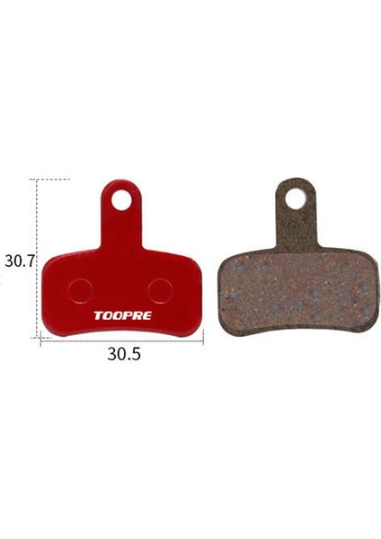 Tp 04B Stili 2 Adet Disk Fren Balataları Mtb Dağ Bisikleti Bakır Fiber Bb5 Parçaları Için TP-01B TP-01D TP-01E TP-01F TP-02A TP-02B (Yurt Dışından)