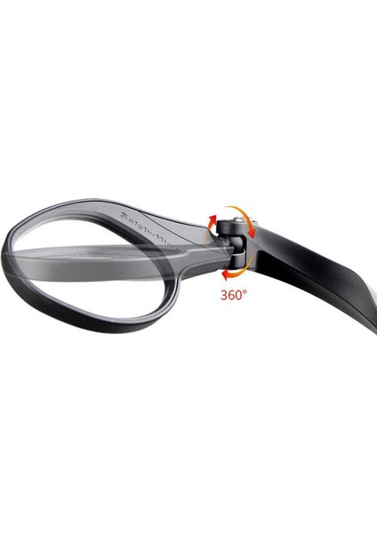 Siyah Stil Bisiklet Geniş Açılı Geri Görüş Reflektörü Ayarlanabilir Sol Sağ Ayna Scooter E Bisiklet Ayna Bisiklet Direksiyon Arka Görüş Aynası (Yurt Dışından) fiyatları