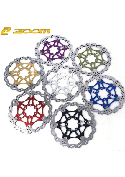 Mavi 160MM Tarzı Zoom Dağ Bisikleti Disk Fren Rotoru Ultralight Isı Dağılımı Yüzen Rotor Mtb Hidrolik Disk Fren Pedalı (Yurt Dışından)
